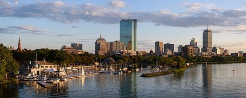 Skyline of Boston.